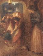 Dante Gabriel Rossetti The Gate Memory oil painting picture wholesale